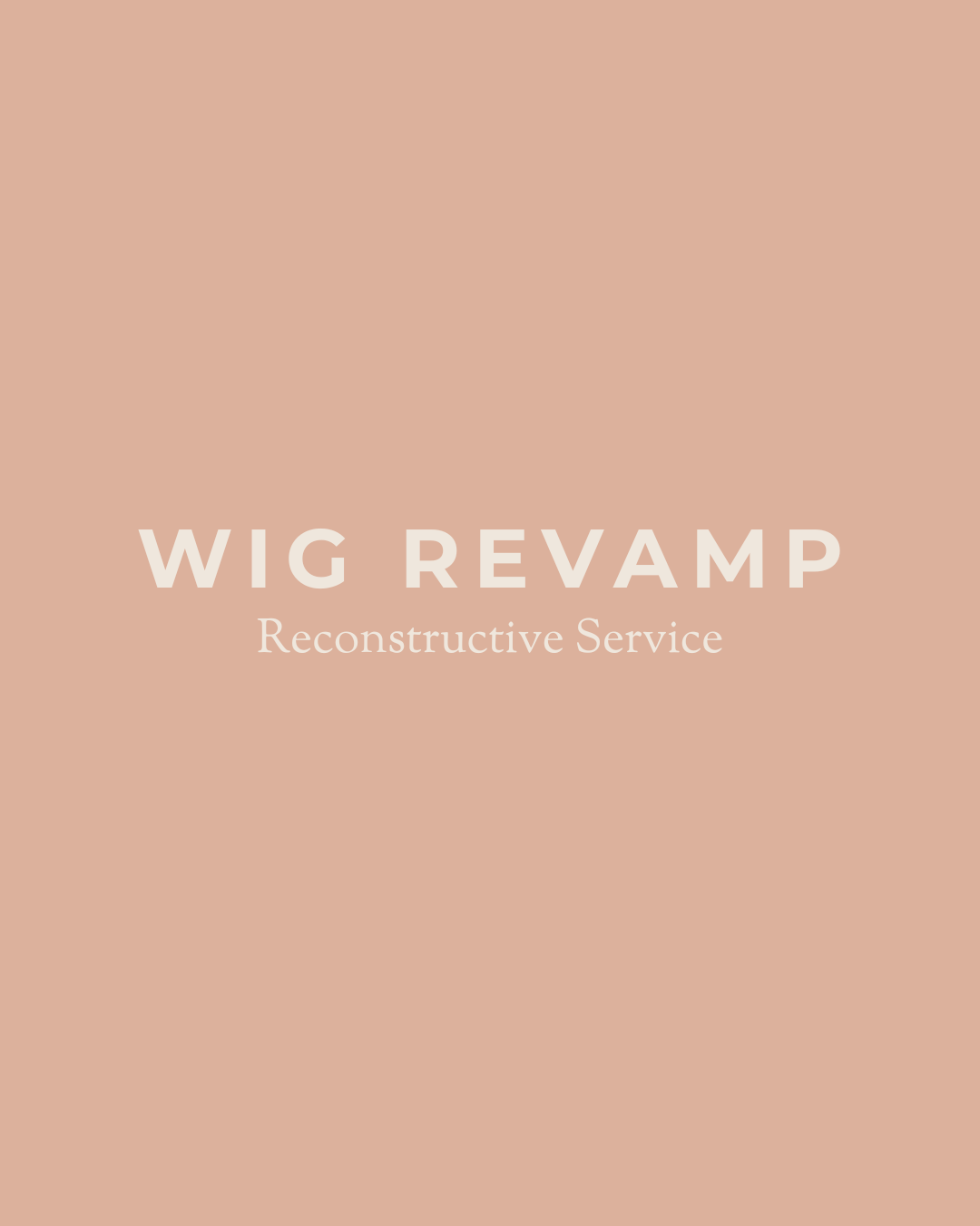 Wig Revamp
